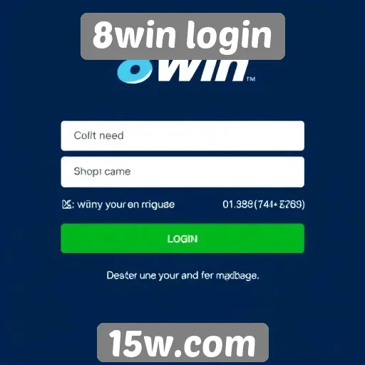 Acesso rápido e seguro no site de 8win login